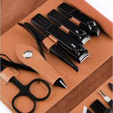 ست مانیکور و پدیکور مدل 12-Leather مجموعه 12 عددی